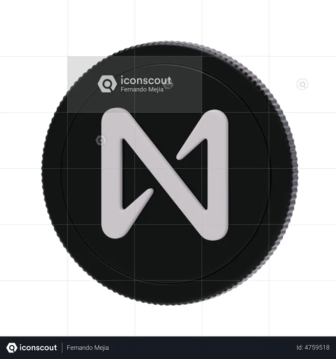 NEAR Protocol  3D Icon