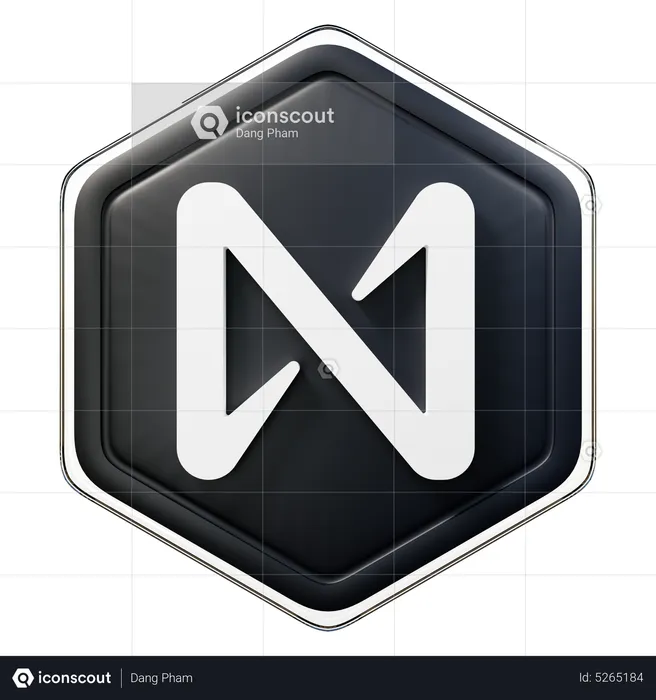 NEAR Protocol (NEAR) Badge  3D Icon