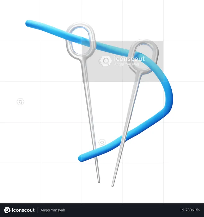 Needles  3D Icon