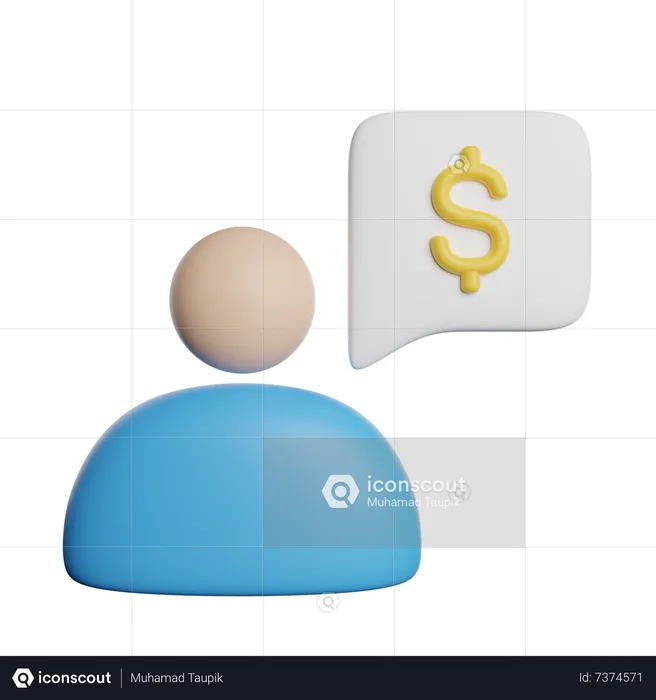 Negotiating  3D Icon