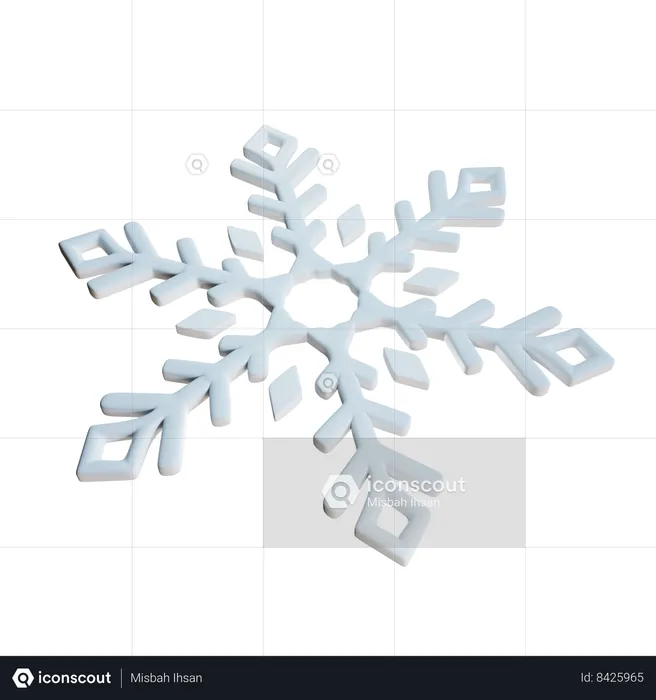 Neige  3D Icon