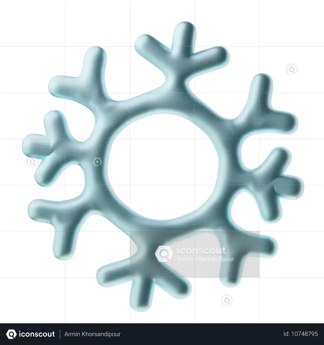 Neige  3D Icon