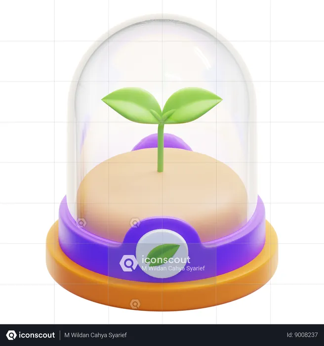 Neo planta  3D Icon