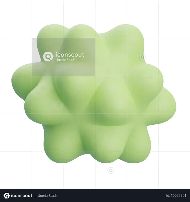Neón abstracto  3D Icon