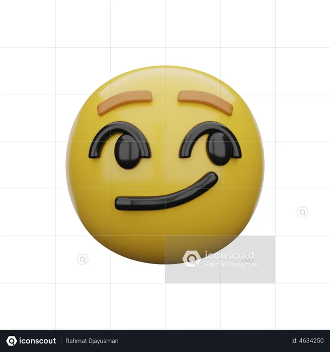 Nervöses Gesicht Emoji 3D Emoji