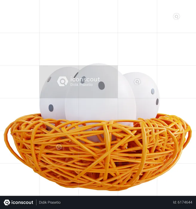 Nest  3D Icon