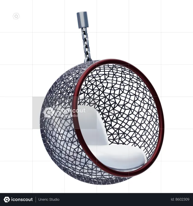 Nest Chair  3D Icon