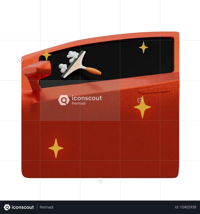 Le nettoyage des vitres  3D Icon