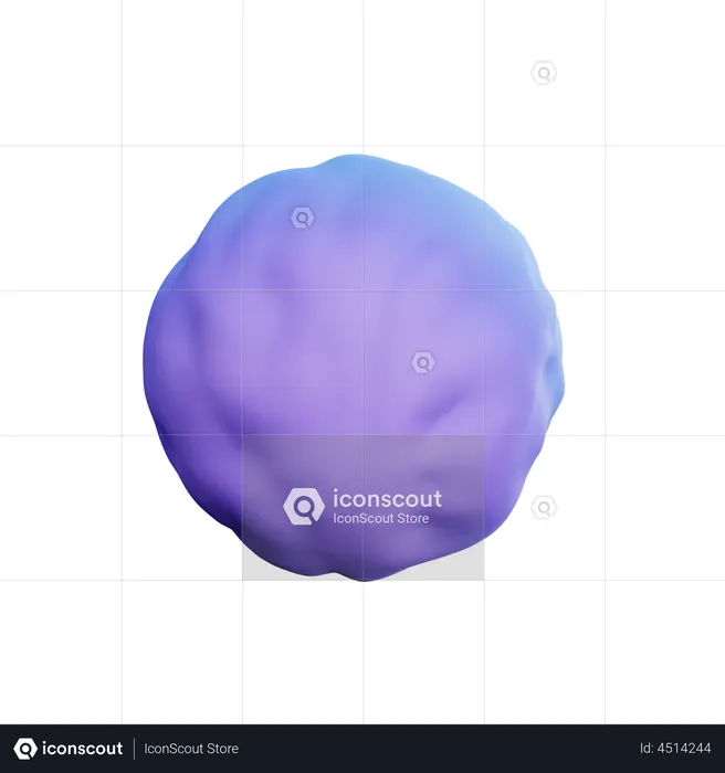 Netuno  3D Icon