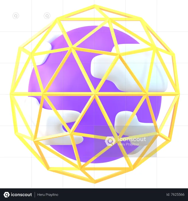 Network  3D Icon