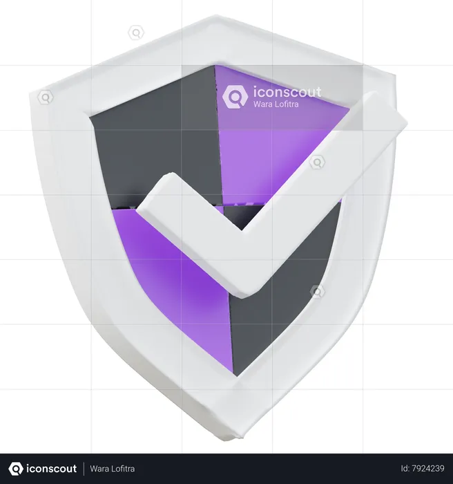 Network Protection  3D Icon