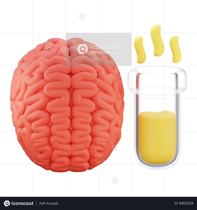 Neurosciences  3D Icon