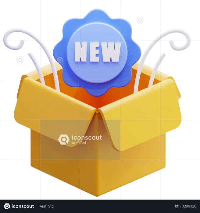 New Arrival  3D Icon