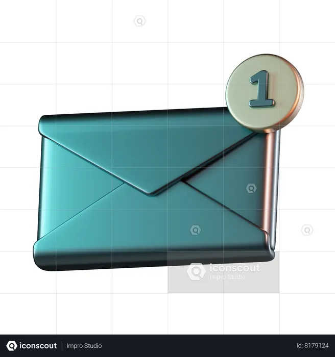 New Email  3D Icon