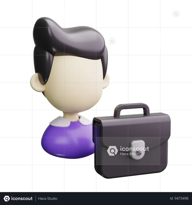 New Employee  3D Icon
