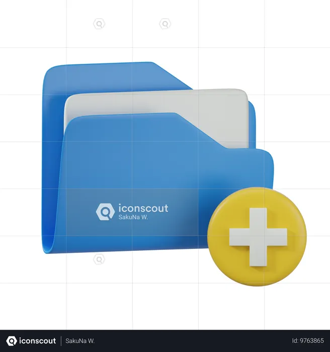 New Folder  3D Icon
