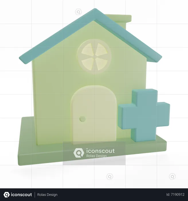 New Home  3D Icon