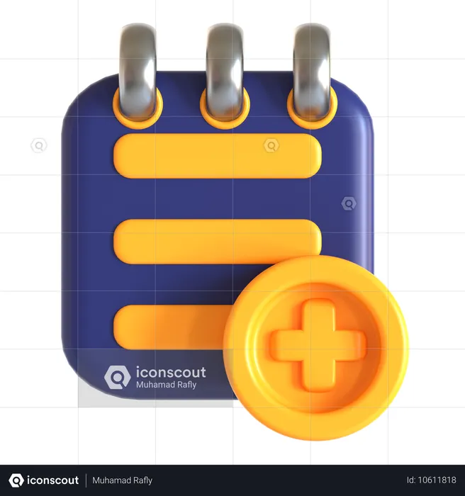 New Notes  3D Icon