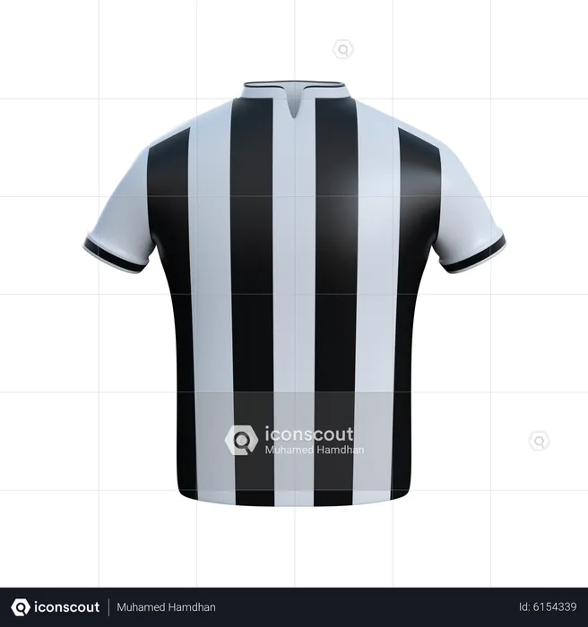 Newcastle Utd Football T Shirts  3D Icon