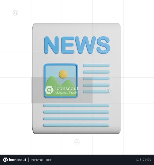 Newsletter  3D Icon