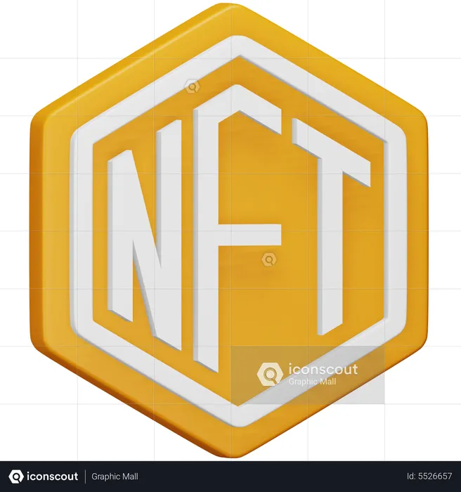 Nft  3D Icon