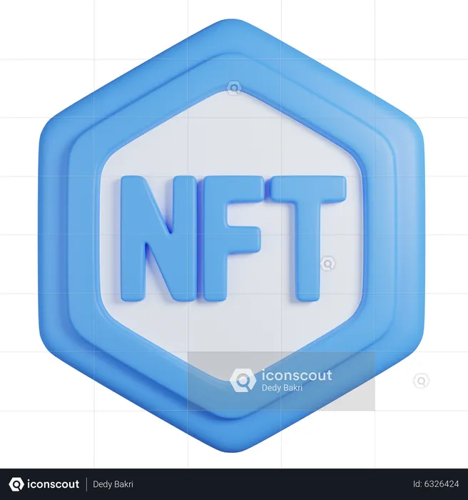 NFT  3D Icon