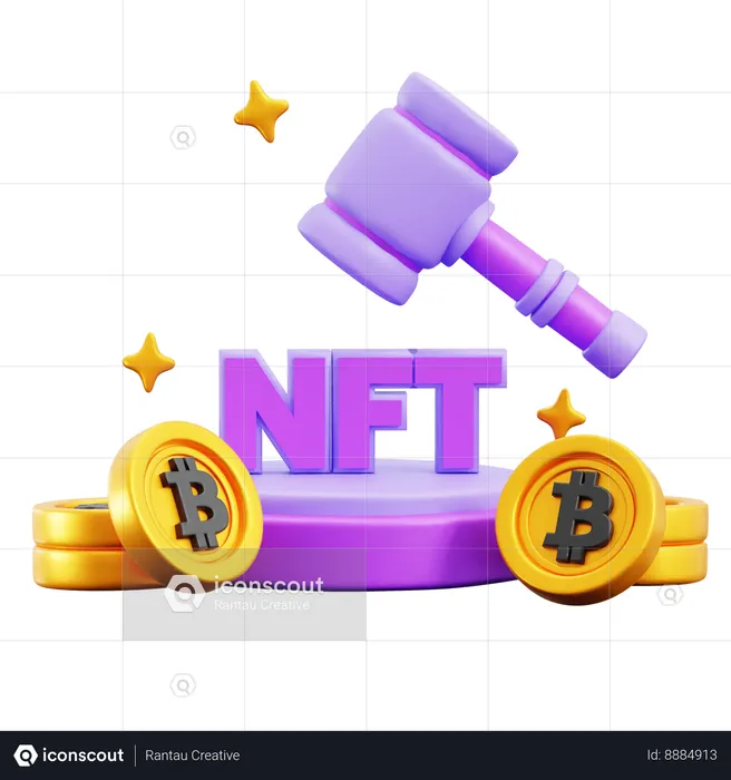 Acuerdo nft  3D Icon