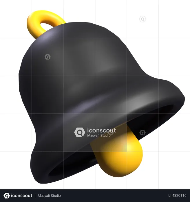 Nft Bell  3D Icon