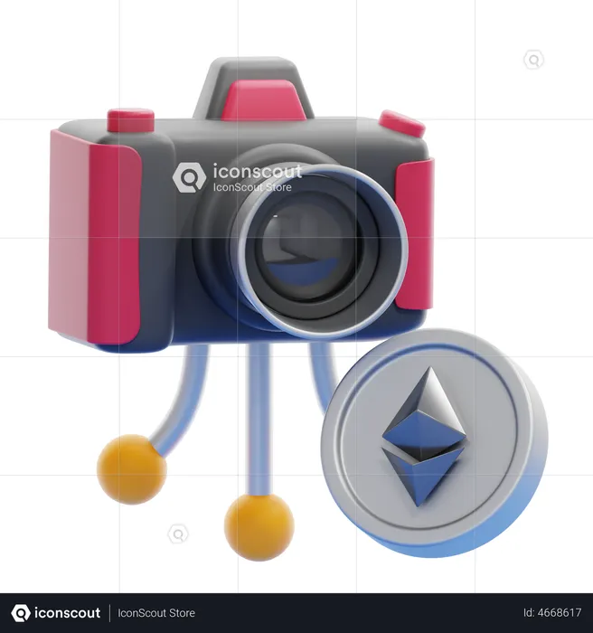 NFT-Fotografie  3D Icon