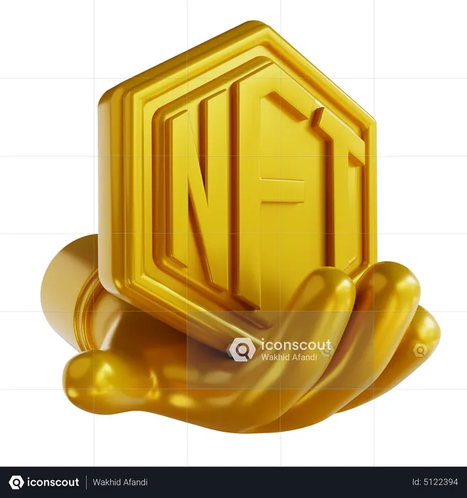 Nft hodler  3D Icon