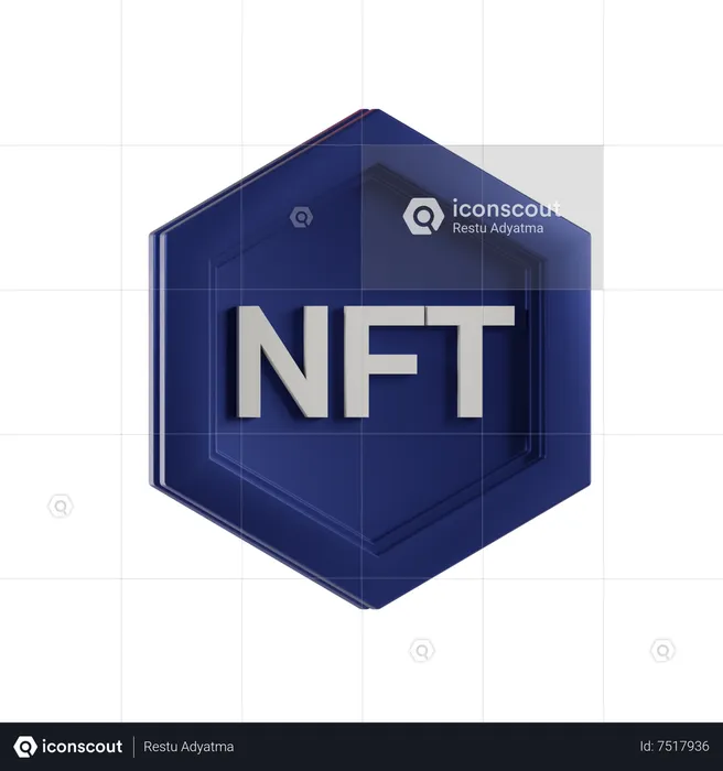 NFT Icon  3D Icon