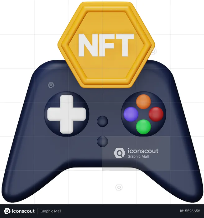 Juego nft  3D Icon