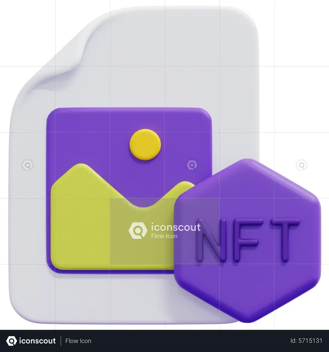 Nft Picture  3D Icon