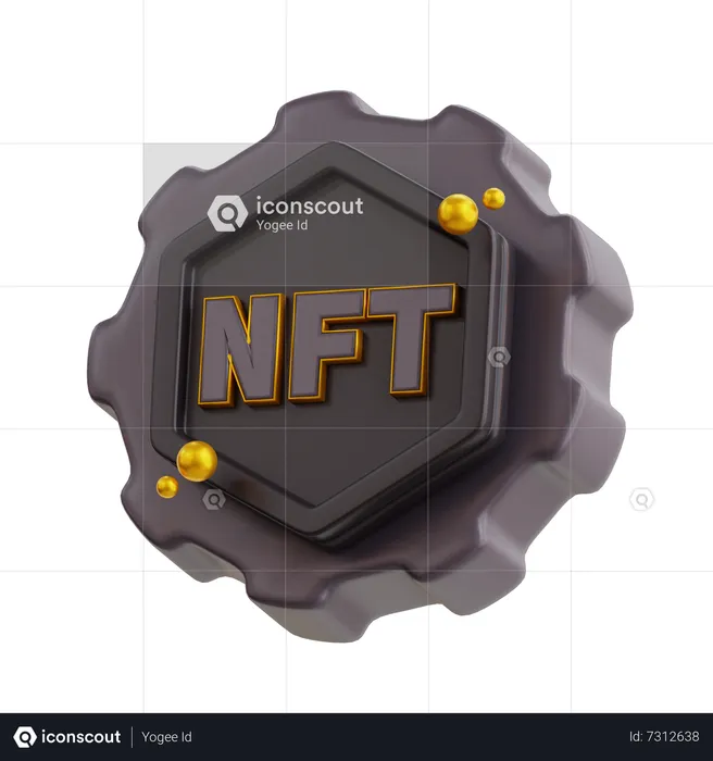 Nft Setting  3D Icon
