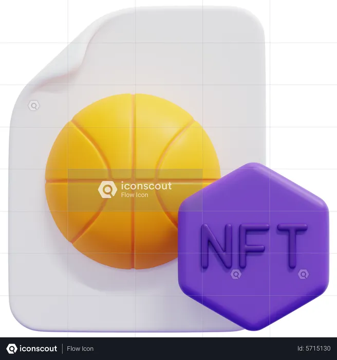 Nft Sport  3D Icon