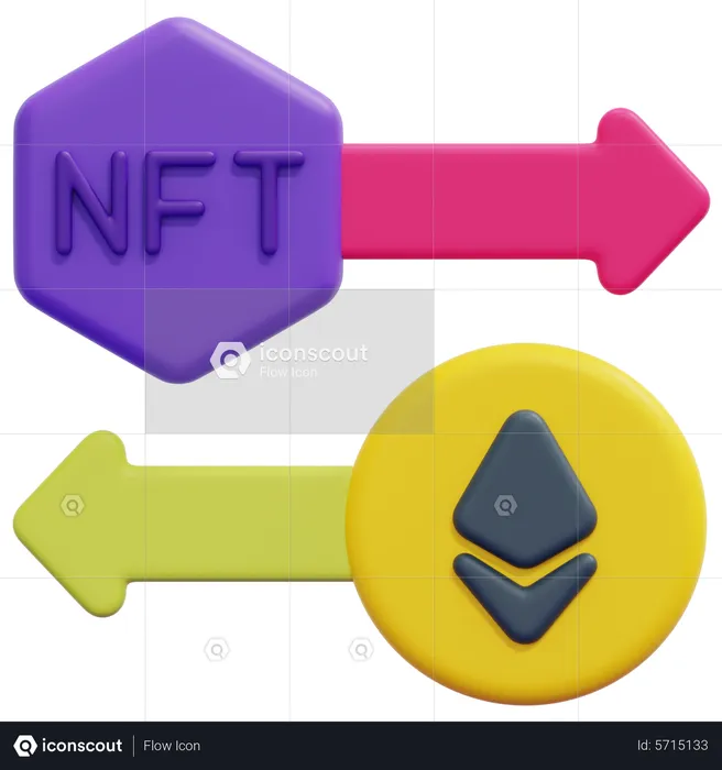 Nft Trade  3D Icon