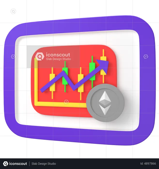 Nft Trading  3D Icon