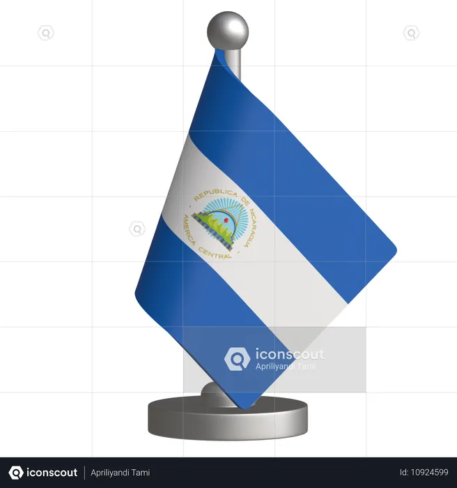 Nicaragua  3D Icon