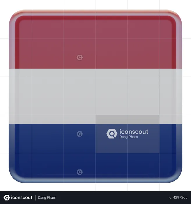 Niederländische flagge Flag 3D Flag