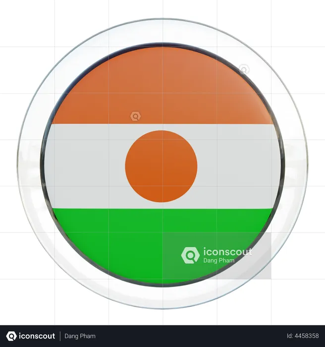 Niger Flag Flag 3D Flag