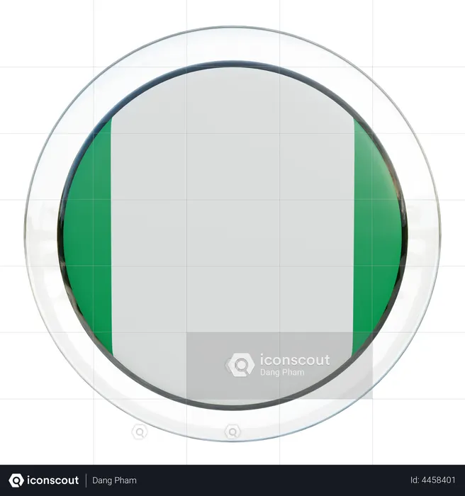 Nigeria Flag Flag 3D Flag