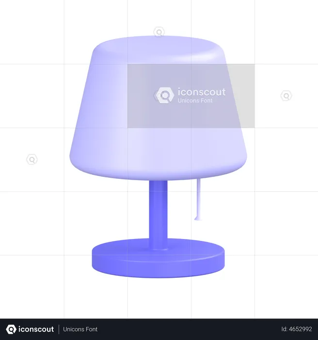 Night Lamp  3D Icon