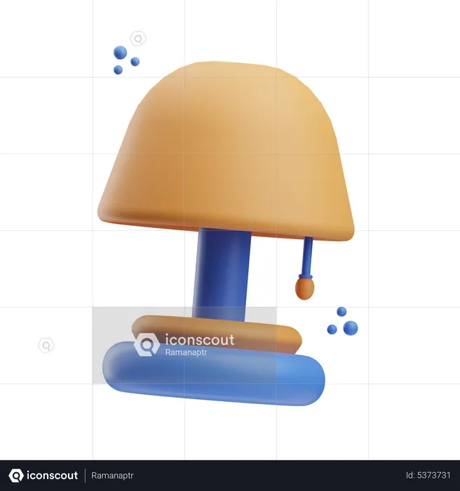 Night Lamp  3D Icon