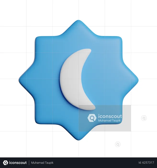 Night Mode  3D Icon