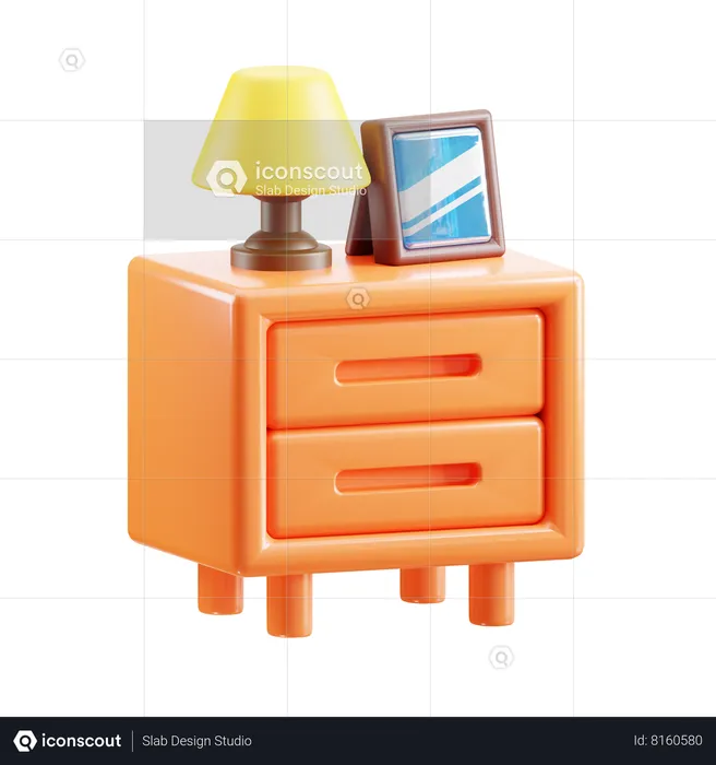 Night Stand  3D Icon