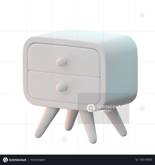 Nightstand  3D Icon