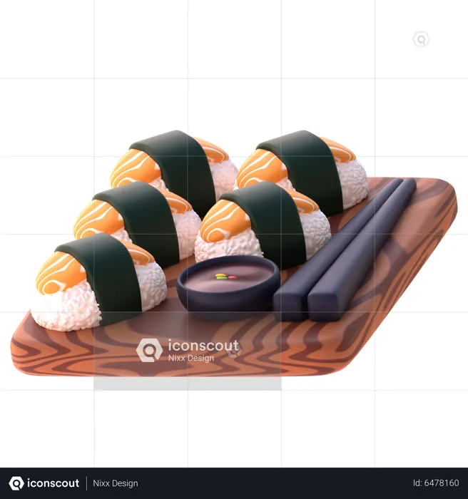 Nigiri  3D Icon