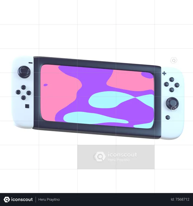 Nintendo Switch  3D Icon