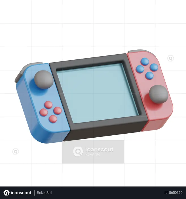 Nitendo Switch  3D Icon