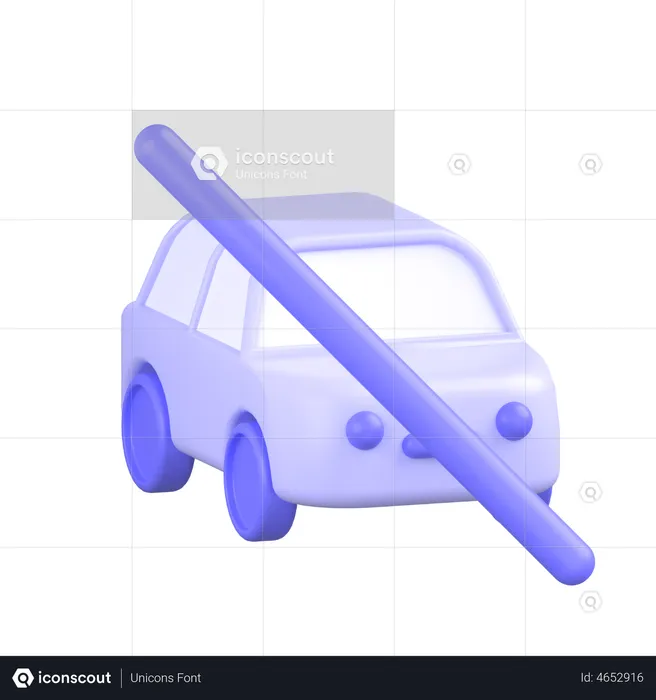 No Caravoid Travelling  3D Icon